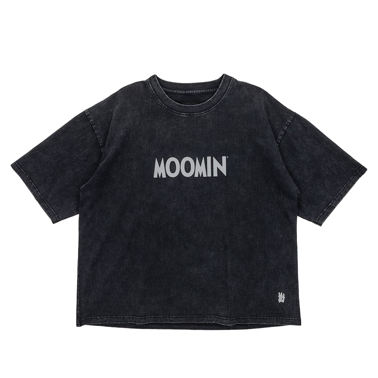 Moomin Mert Otsamo T-shirt Logo Grey | Martinex
